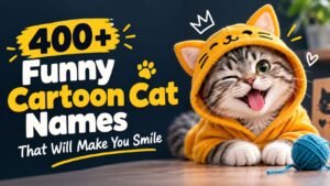 400+ Funny Cartoon Cat Names So Hilarious You Will Laugh Out Loud