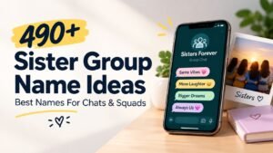 490+ Sister Group Name Ideas So Good Your Chat Will Never Be Renamed Again