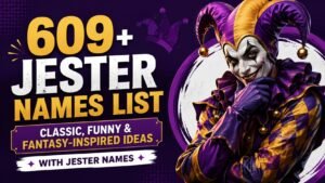 609+ Jester Names List: Classic, Funny & Fantasy-Inspired Ideas With Jester Names