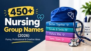 450+ Nursing Group Names (2026) Funny, Professional & Creative Ideas