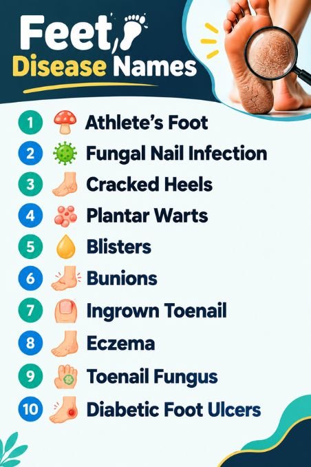Feet Disease Names